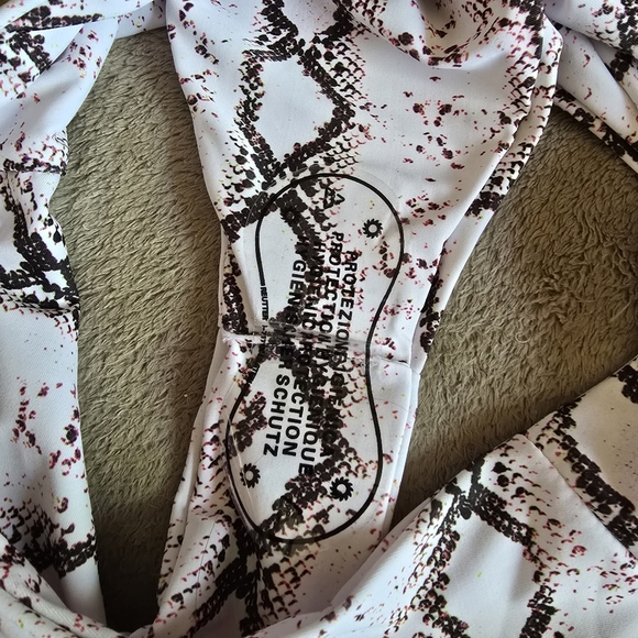 Shady Lady Malibu Snakeskin Strapless Bikini size large - Picture 11 of 13